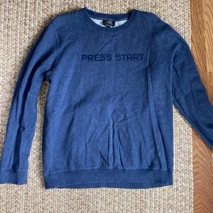 APC “Press Start” sweatshirt